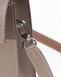 Origrand Structured Satchel — Taupe
