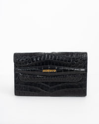 Origrand Crocodile Necessaire — Black