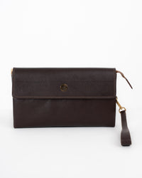 Origrand Calfskin Necessaire — Dark Brown