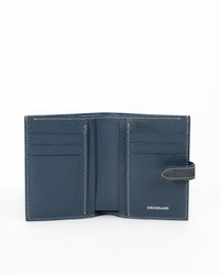 Origrand Shark Leather Wallet — Slate Grey
